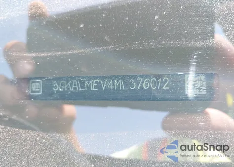 2021 GMC Terrain Fwd Sle from USA, damaged, VIN 3GKALMEV4ML376012